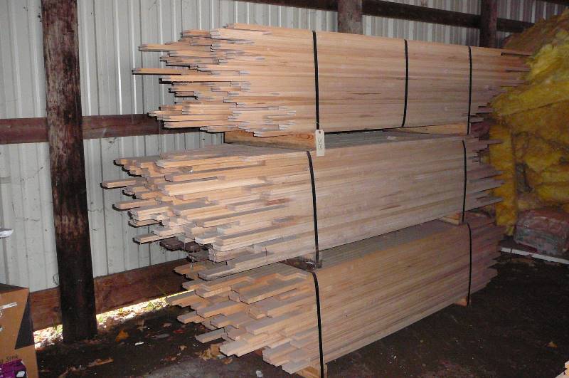 lot 38 image: Engineered Bird Eye Maple Flooring Approx. 700 Sq. Feet