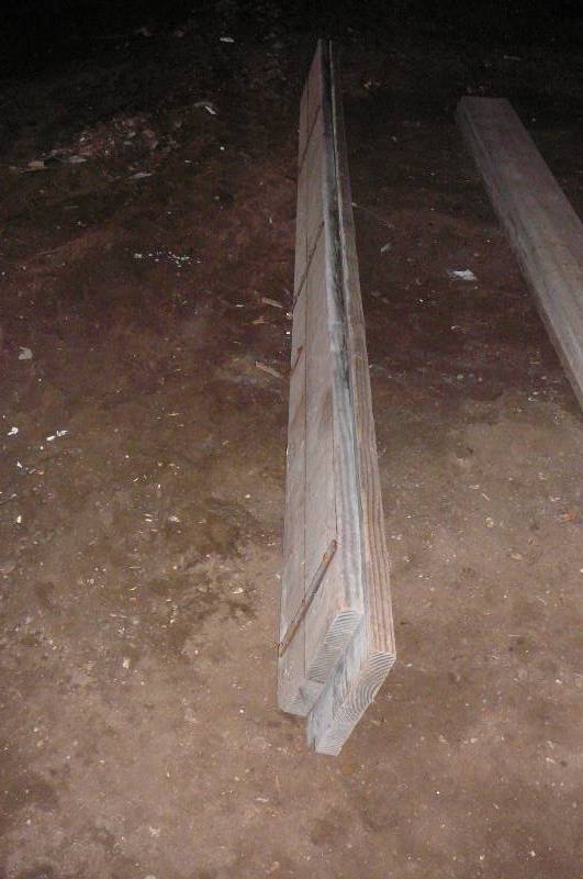 lot 107 image: Trailer Side boards with Brackets 13 x 13