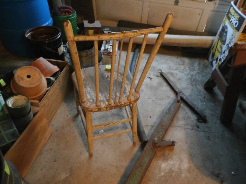 Vintage White Chair