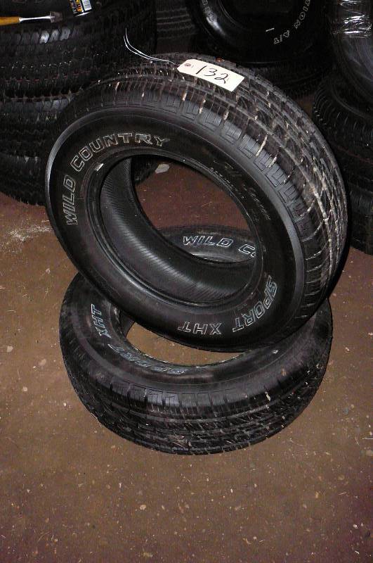 Tires Wild Country Sport xht Tires 90% Tread Like new