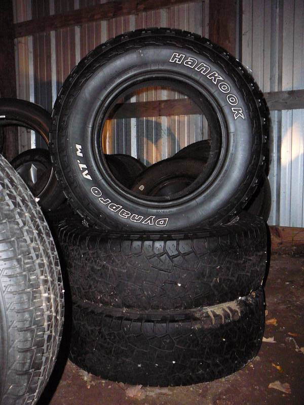 Tires Hankook Dyna - pro Atm Load Range E4 70% Tread