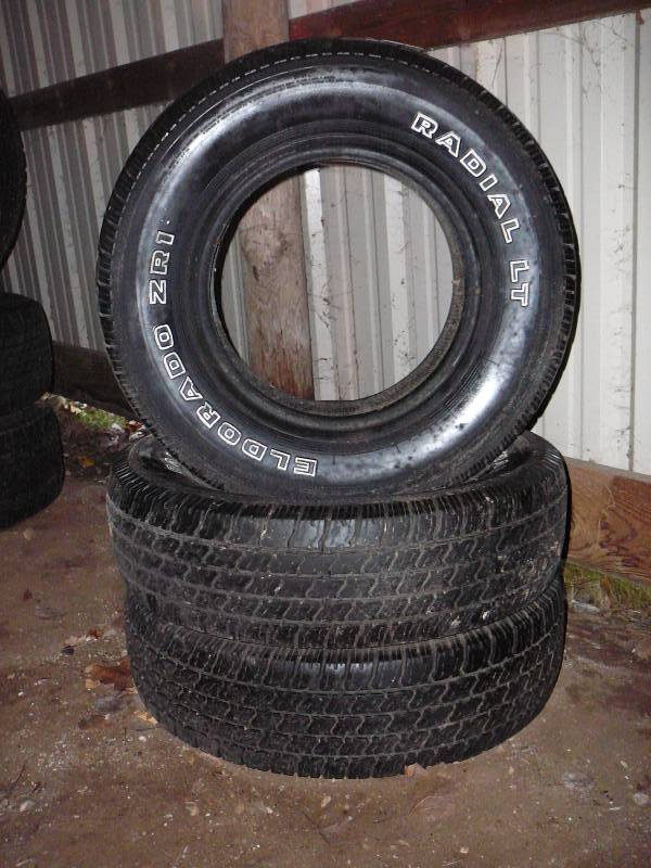 Tires  Eldorado ZR1 Load Range C 2 60% - 1 40% Tread