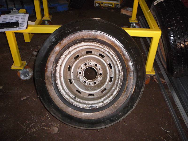 Tires Firestone Radius Mounted on 1984 Chev Silverado 4x4 12 Ton Rim 80% Tread