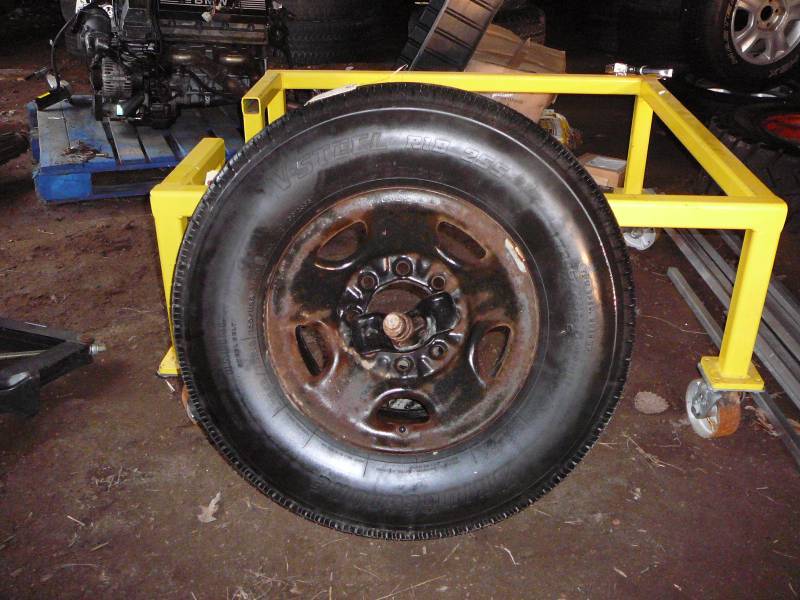 Bridgestone V Steel Load Range E - Mounted on 2006 Chev 2500 4x4 8 Bolt Rim