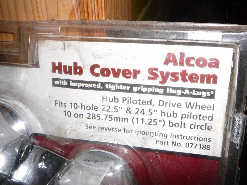 Hub Covers New in Carton