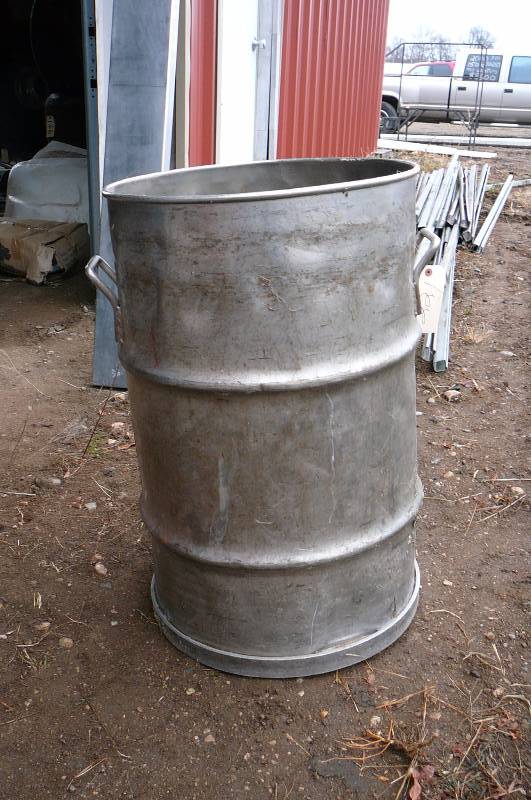 Stainless Can with handles