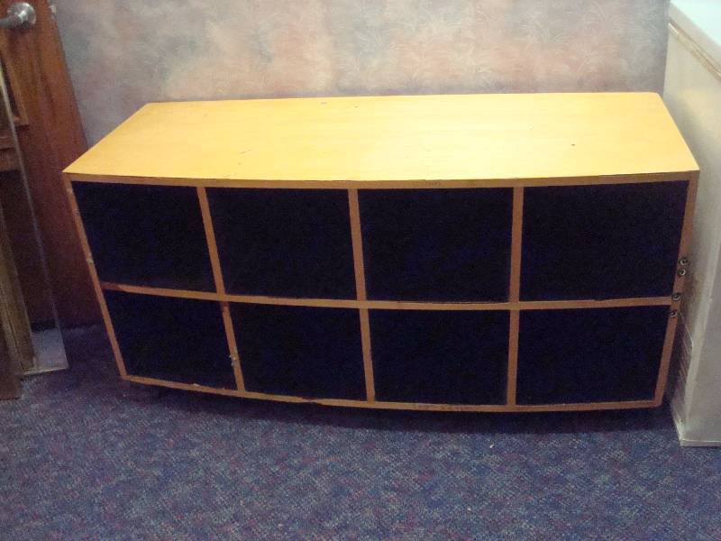 Cubby Shelf On Wheels, Some Wear