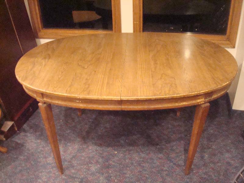 Dinning Room Table, Shows Wear