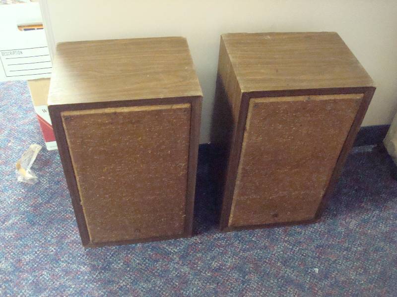 Pair Of Pioneer Floor Speakers, UNTESTED