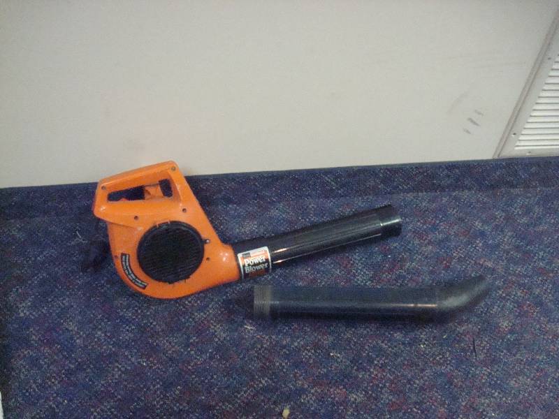 Electric Snow Blower, Works