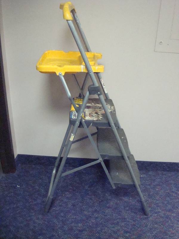Folding Foot Ladder, Some Wear