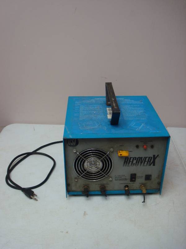RecoverX RSI Refrigerant Recovery System, Powers On, Untested After That