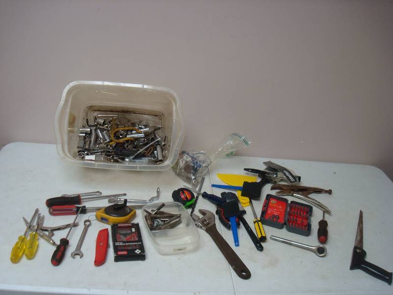 Bin With Some Tools