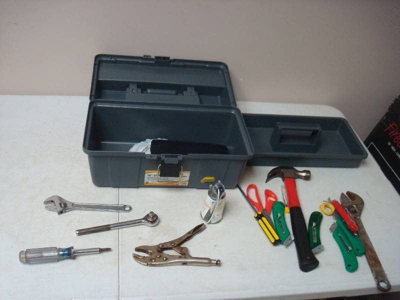 Tool Box With Some Tools