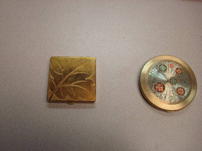 Pair Of Vintage Compacts