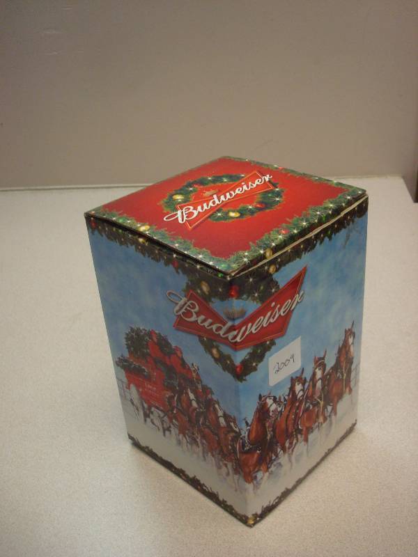 2009 Budweiser Holiday Stein Mug