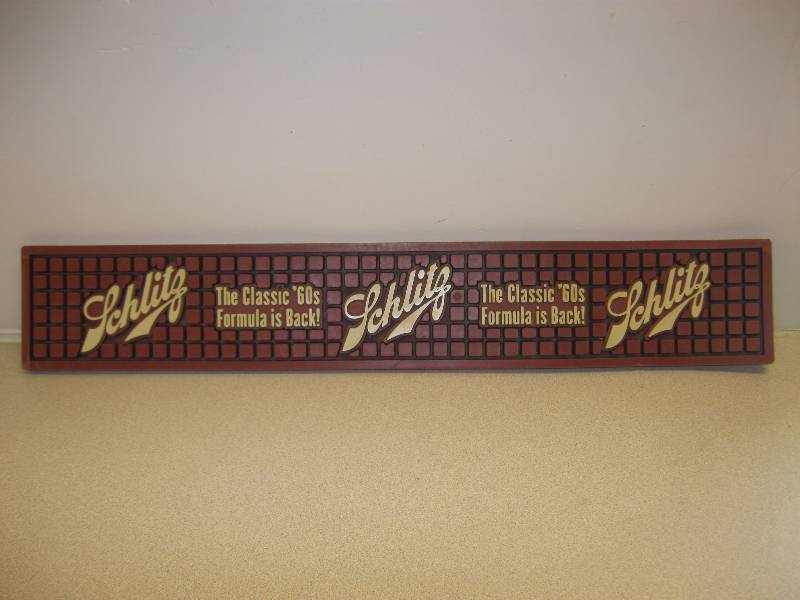 Schlitz Bar Mat