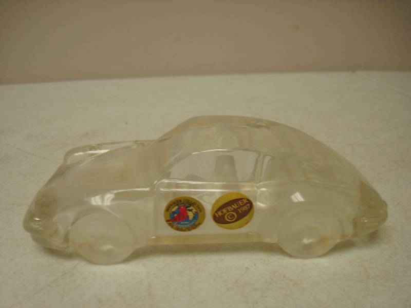 Hofbauer Lead Crystal Car With Sticker