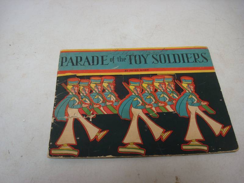 Vintage Toy Soldier Book, Some Wear