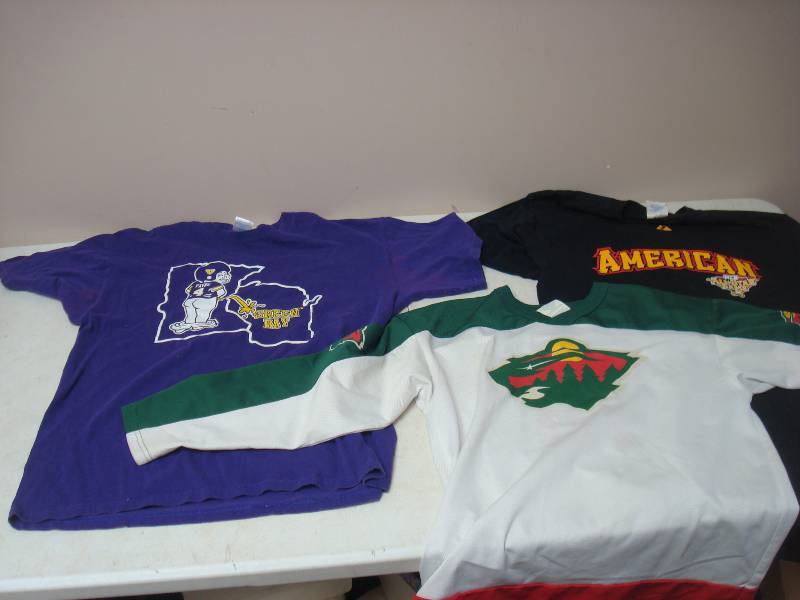 Lot Of Minnesota Shirts, Show Wear