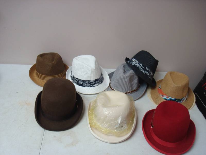Lot Of Hats, Some Wear