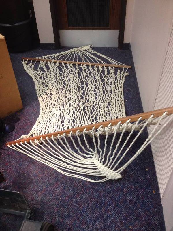Marlboro Hammock, Used, May Show Minor Wear