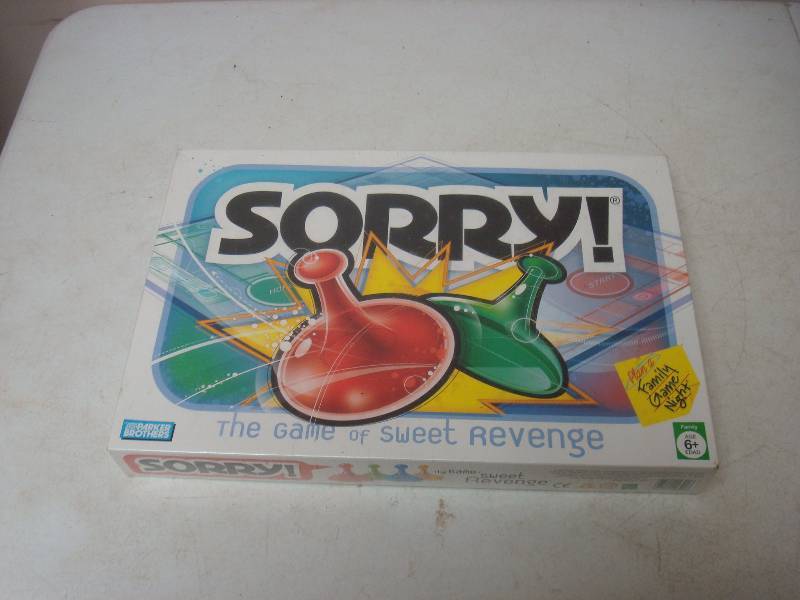 New Sorry Board Game, Some Wear To Package