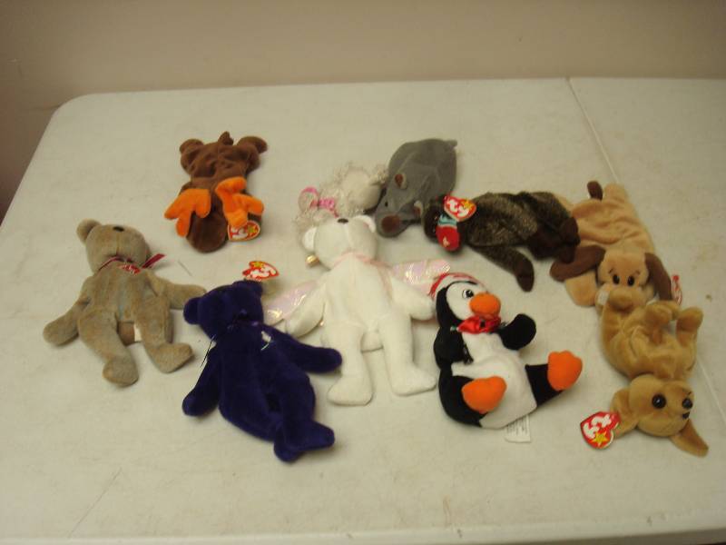 Small Lot Of TY Beanie Babies, Princess DI