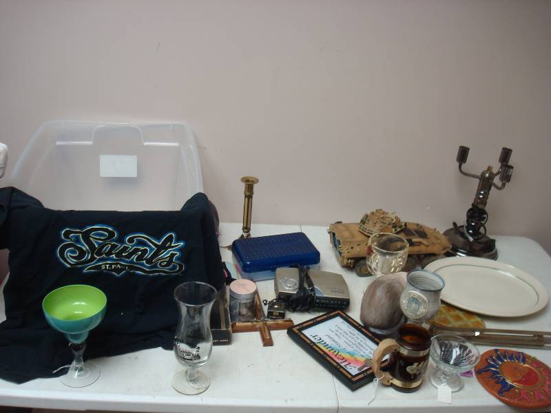 Lot Of Mixed Items, Saints Shirt