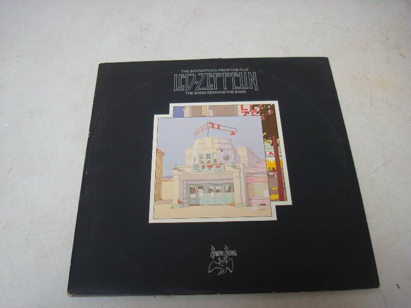 Led Zeppelin Soundtrack LP Record, Good Condition