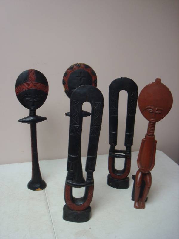 Lot Of Wood Decor, Some Broke Pieces