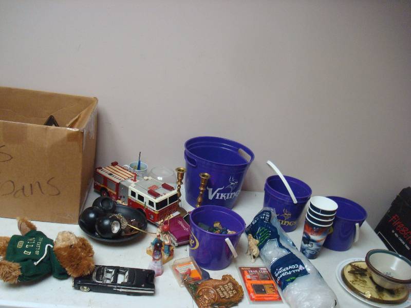 Box Filled With Random Items