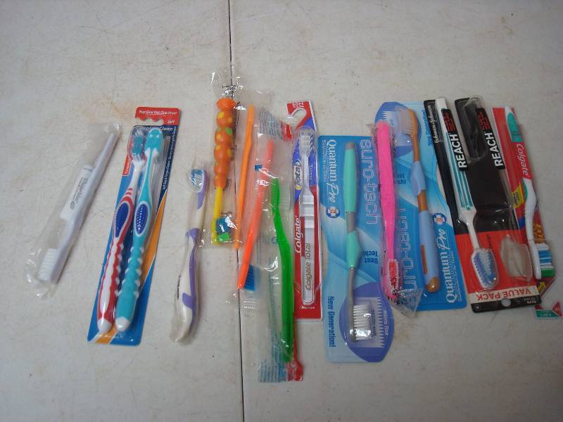 Lot Of New Toothbrushes