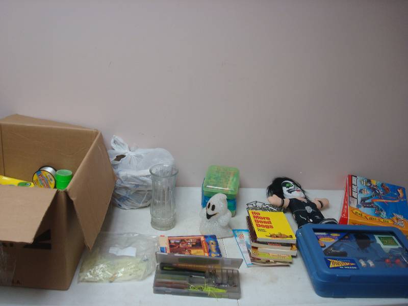 Box Filled With Random Items
