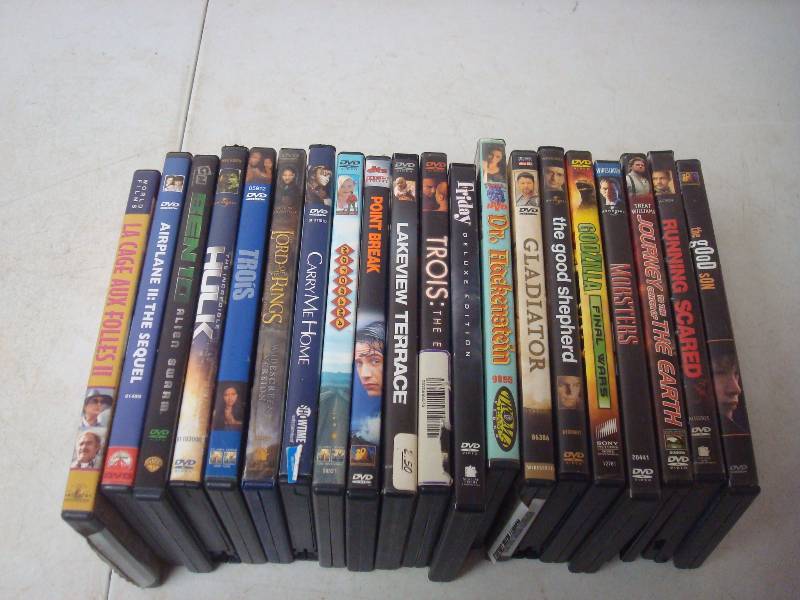 Lot Of DVDs Most Have Some Scratches