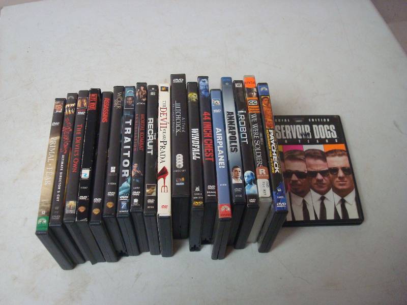 Lot Of DVDs Most Have Some Scratches