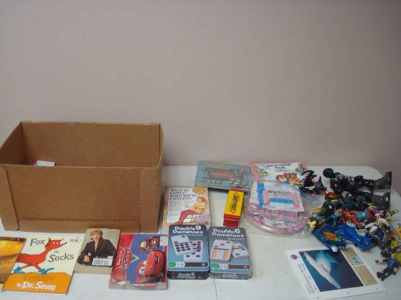 Box Filled With Random Items