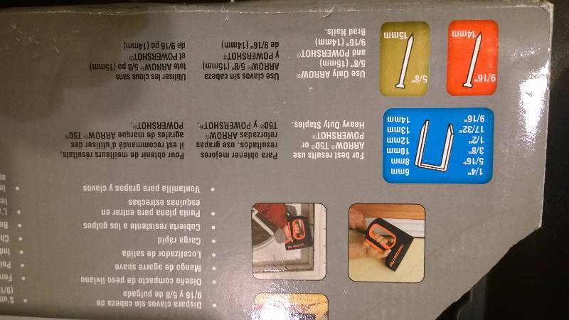 lot 6 image: PowerShot Pro Electric Staple & Nail Gun