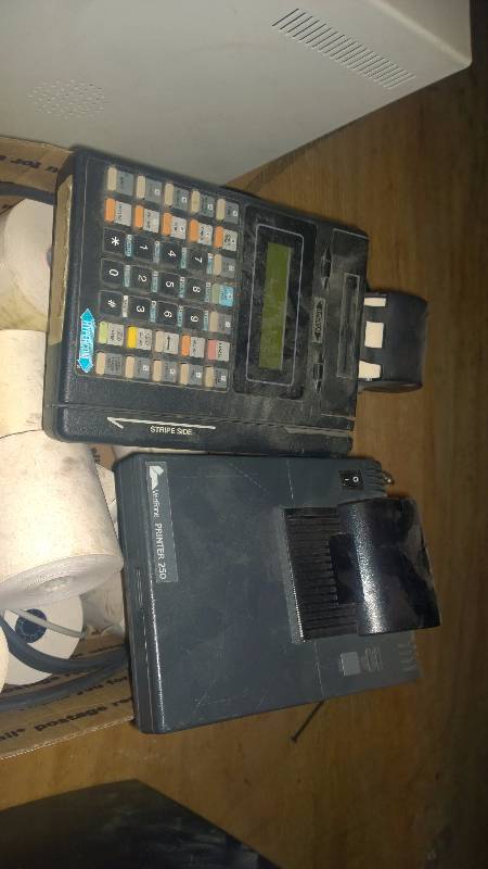 lot 28 image: Box of Misc. Receipt Printers and Refills