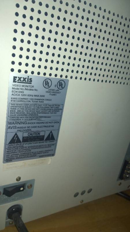 lot 29 image: Exxis Video Monitor
