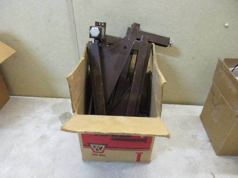 Shelf brackets and nails