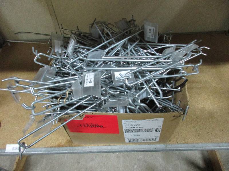 Pegboard hooks