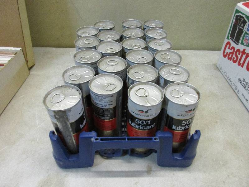 22 Cans of Johnson oil