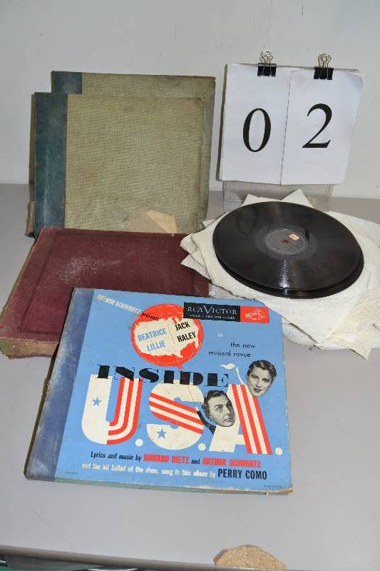 lot 2 image: 78 Records