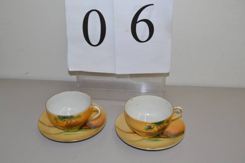 lot 6 image: Tea Cup & Saucer