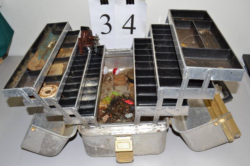 lot 34 image: tackle box