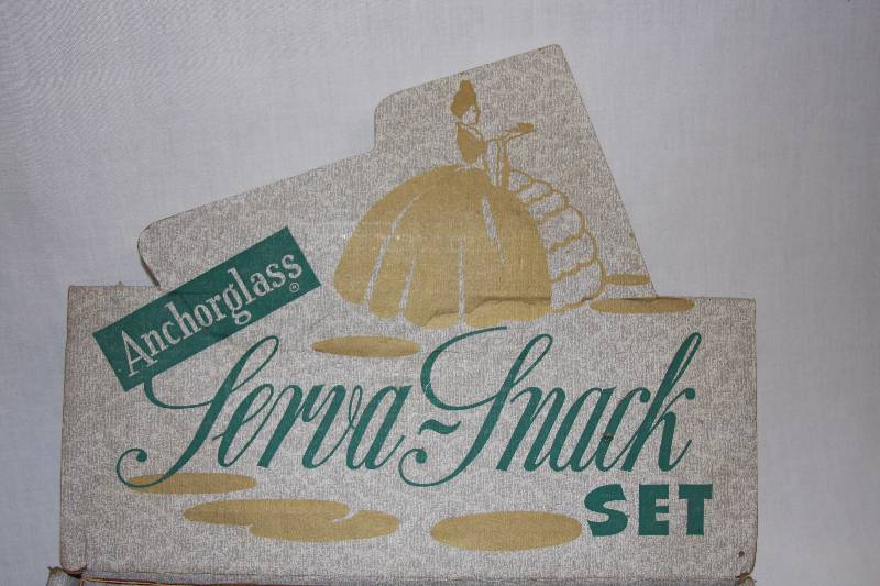 Anchor Glass Serva-Snack