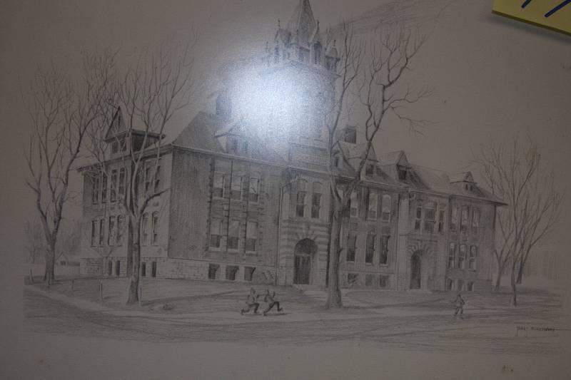 Framed Print of Central School
