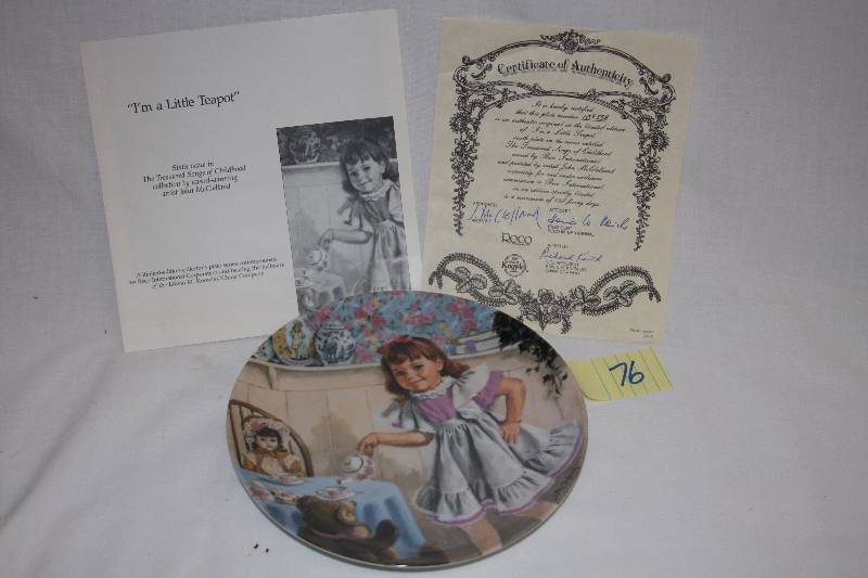 Collectible Plate