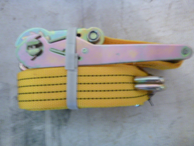 Ratchet Tie Down with J Hooks